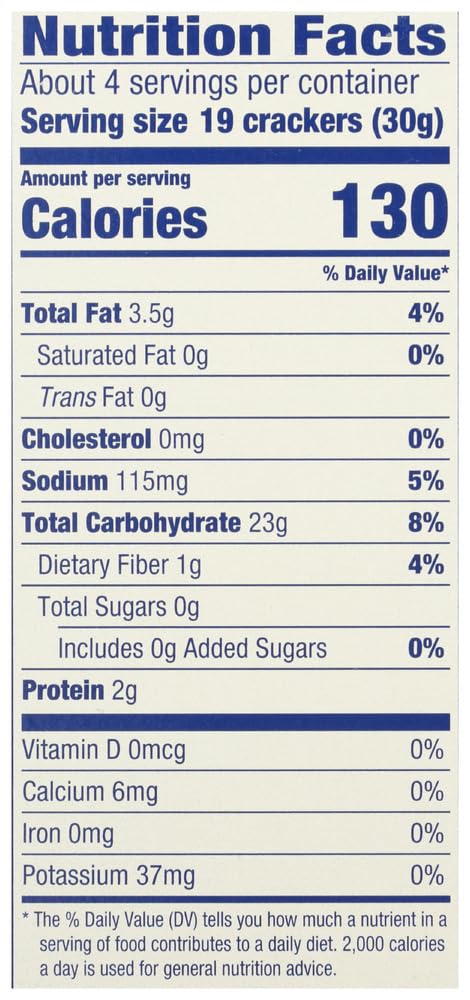 Blue Diamond Nut-Thins Pecan Nut & Rice Cracker Snacks 4.25 oz (Pack of 6)