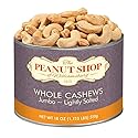 The Peanut Shop of Williamsburg Salted Cashews, 18 Ounce