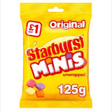 Starburst Minis Original Sweets Treat Bag 125g