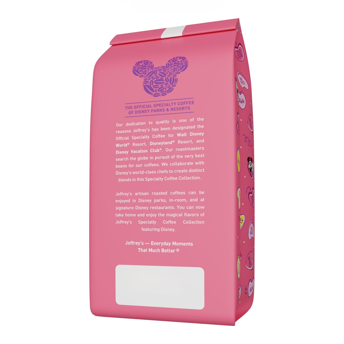 Joffrey’s Coffee - Disney Minnie Mouse and Daisy Duck Galentine’s Brew | Darling Blend of Butterscotch and Sweet Chocolate (Ground, 11oz)