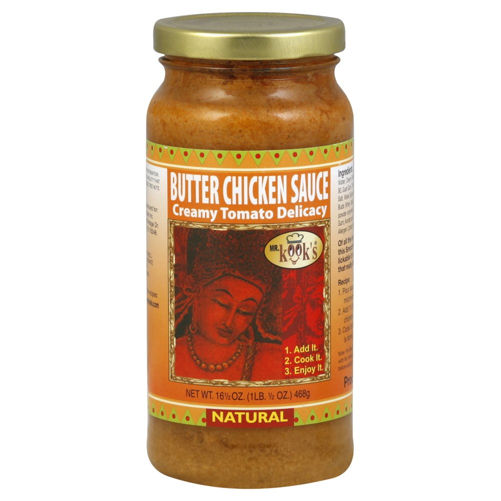 Mr Kook Sauce Butter Chicken, 16.5 oz