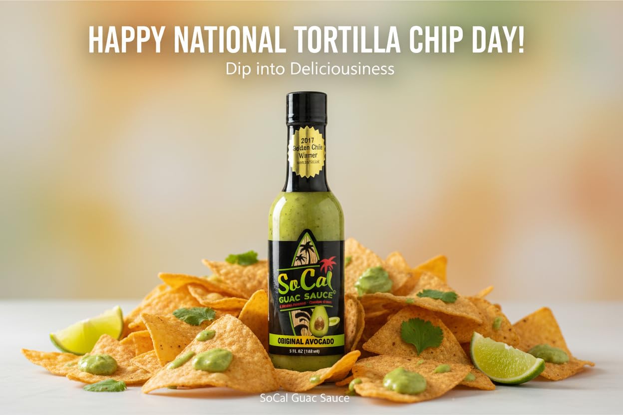 SoCal Hot Sauce® - Original Avocado Guac Sauce - 2 Pack Bring the taste of the West Coast to your kitchen with the SoCal Guac Sauce Original Avocado