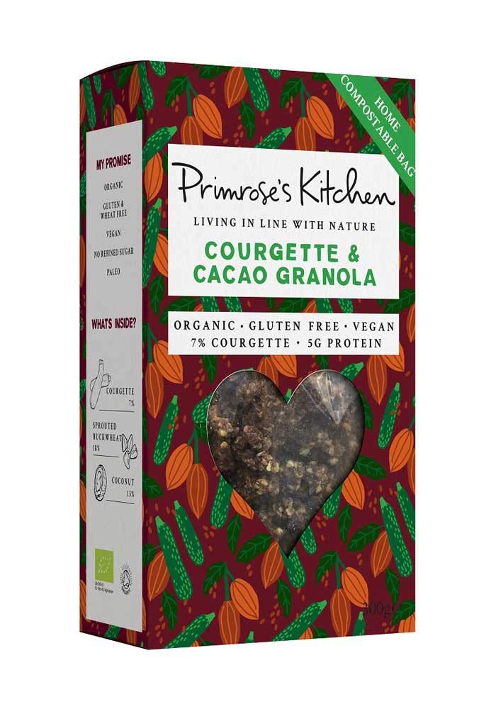 Courgette & Cacao Granola 300g, 1 x 300g (Pack 1)