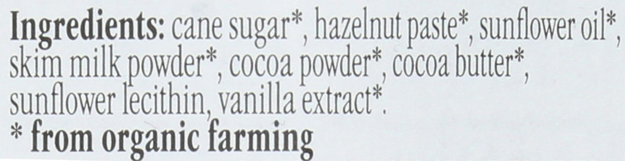 Nocciolata, Spread Chocolate Hazelnut Organic, 9.52 Ounce