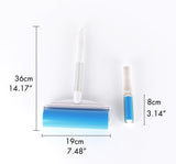 iLifeTech Reusable Lint Roller Dog Cat Hair Remover 8 Inches Wide Large Set