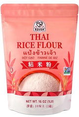 52USA Thai Rice Flour 16 Ounce (Basic), 1 Pound (Pack of 1), Rice Flour for Baking or Cooking, Product of THAILAND, All Natural White Rice Flour