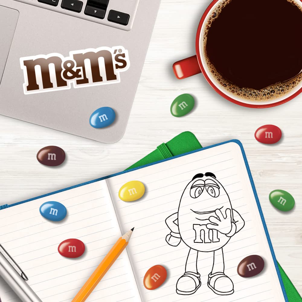 M&M'S Peanut Milk Chocolate Candy, Full Size, 1.74 oz Pouch