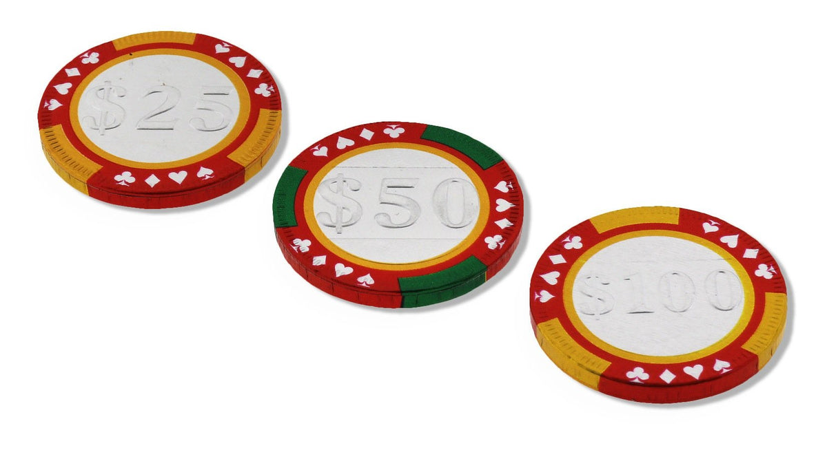 Castle, Milk Chocolate Casino Chips 1.5In (1 Lbs)