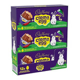 Cadbury Creme Egg, Milk Chocolate and Fondant, Easter Candy Eggs, 12 ct.