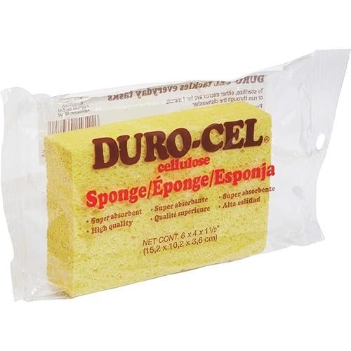 ACME SPONGE & CHAMOIS R70 Duro-Cel Cellulose Sponge, 6-3/4 x 4-5/8 x 1-3/4"