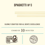 Rummo Gluten Free Spaghetti Pasta N.3 - Corn & Rice Pasta Noodles, GF Spaghetti, Thin Pasta Noodles, Italian Pasta - 12 Ounce (Pack of 1)