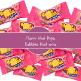 Candykrave Habba Babba Bubble Gum Max - 1lb Bulk Valentines Original Flavor Sweet & Chewy Candy - Individually Wrapped Fruity Bubble Gum