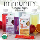 The Republic of Tea - Immunity Nectarine Honey Orangeade Single Sips, 6 Drink Mix Packets