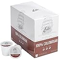 Ellis Coffee - 100% Colombian - Medium Roast - Single Serve Coffee Pods - For Use in Most K-cups and Keurig 2.0 Brewers - 24 Coffee Pods
