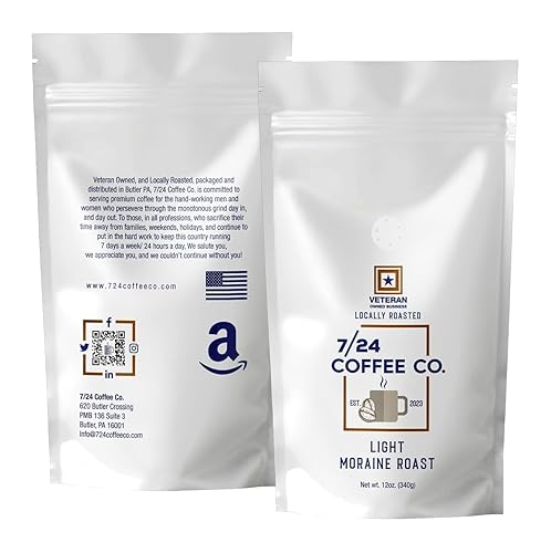 7/24 Coffee Co. Light Moraine Roast 12 oz. (Ground)