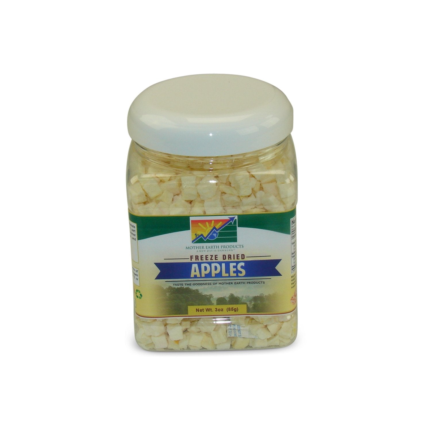 Mother Earth Products Freeze Dried Apples, Quart Jar