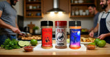 Wicked Reaper Extreme Chili Powder Gift Set, 3 Pack - Ghost, Scorpion, Carolina Reaper, 2 oz Bottles
