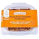 Epicured, Protein Energy Bites, (8 packs = 16 traditional snack bars), Peanut Butter Chocolate