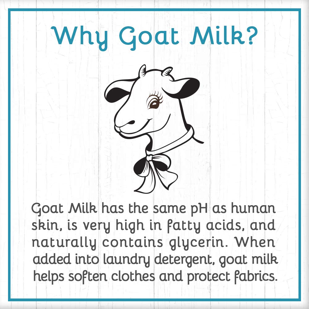 Brooke & Nora At Home, Daisy's Goat Milk Laundry Soap, Lavender, 96 Loads