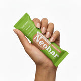 NEOBAR Apple Cinnamon Probiotic Bars - Plant-Based Vegan Snack Bars, Gluten Free Dairy Free Snacks, No Added Sugar, No Preservatives, Non-GMO |12