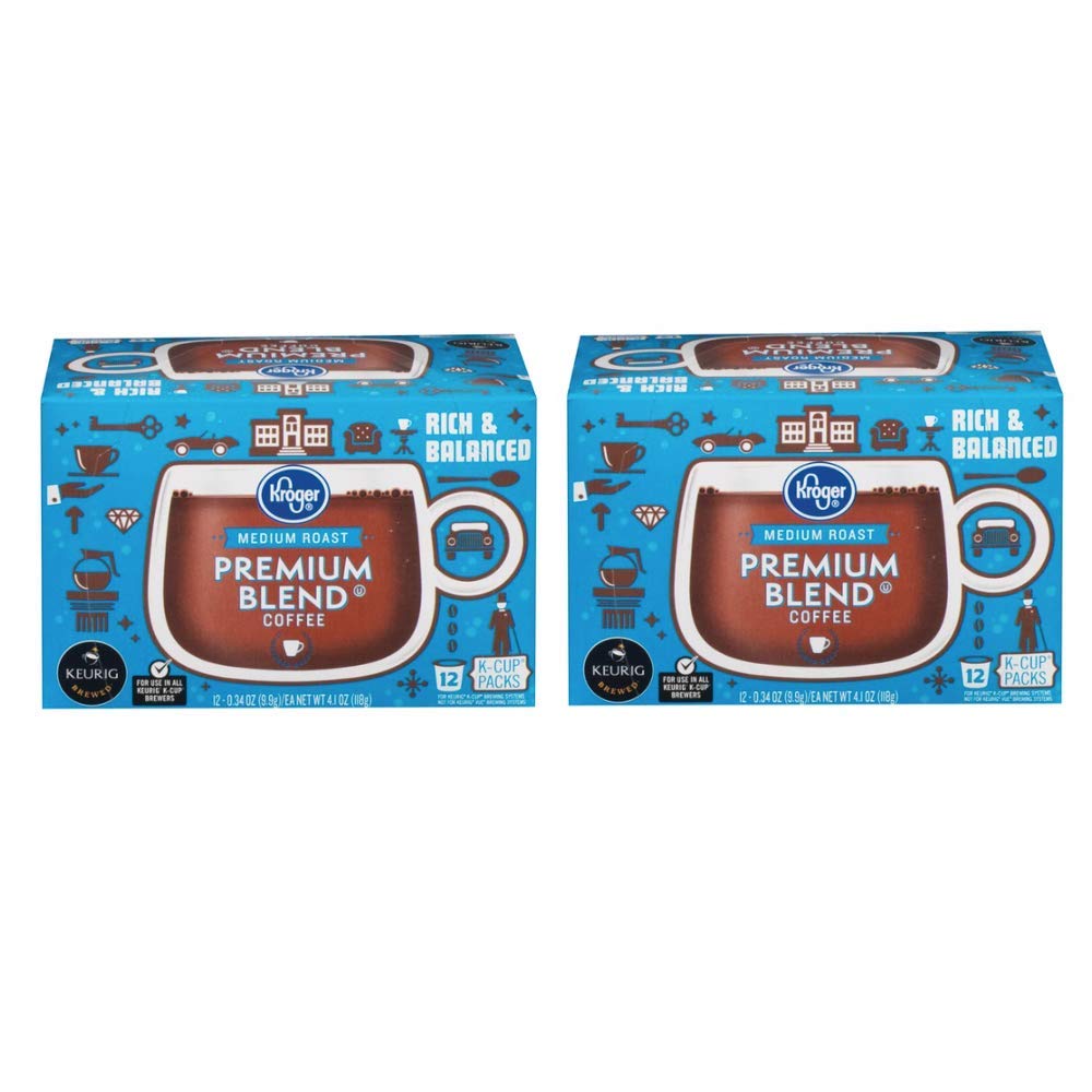 Kroger Premium Blend Coffee K-Cups (2 pack)
