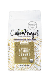 Cafe Kreyol Organic Zombie Desert | 12 oz - Haitian Blue Medium Roast Whole Bean Coffee - USDA Certified Organic