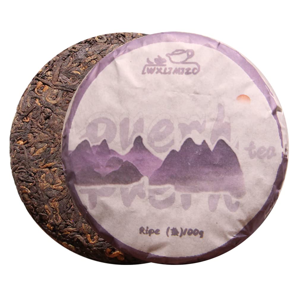 LWXLJMJZC?2020yr Aged Ripe Puerh Tea Cake 3.53oz-Dark Tea Pu erh - Shu (cook) Pu-erh Puer