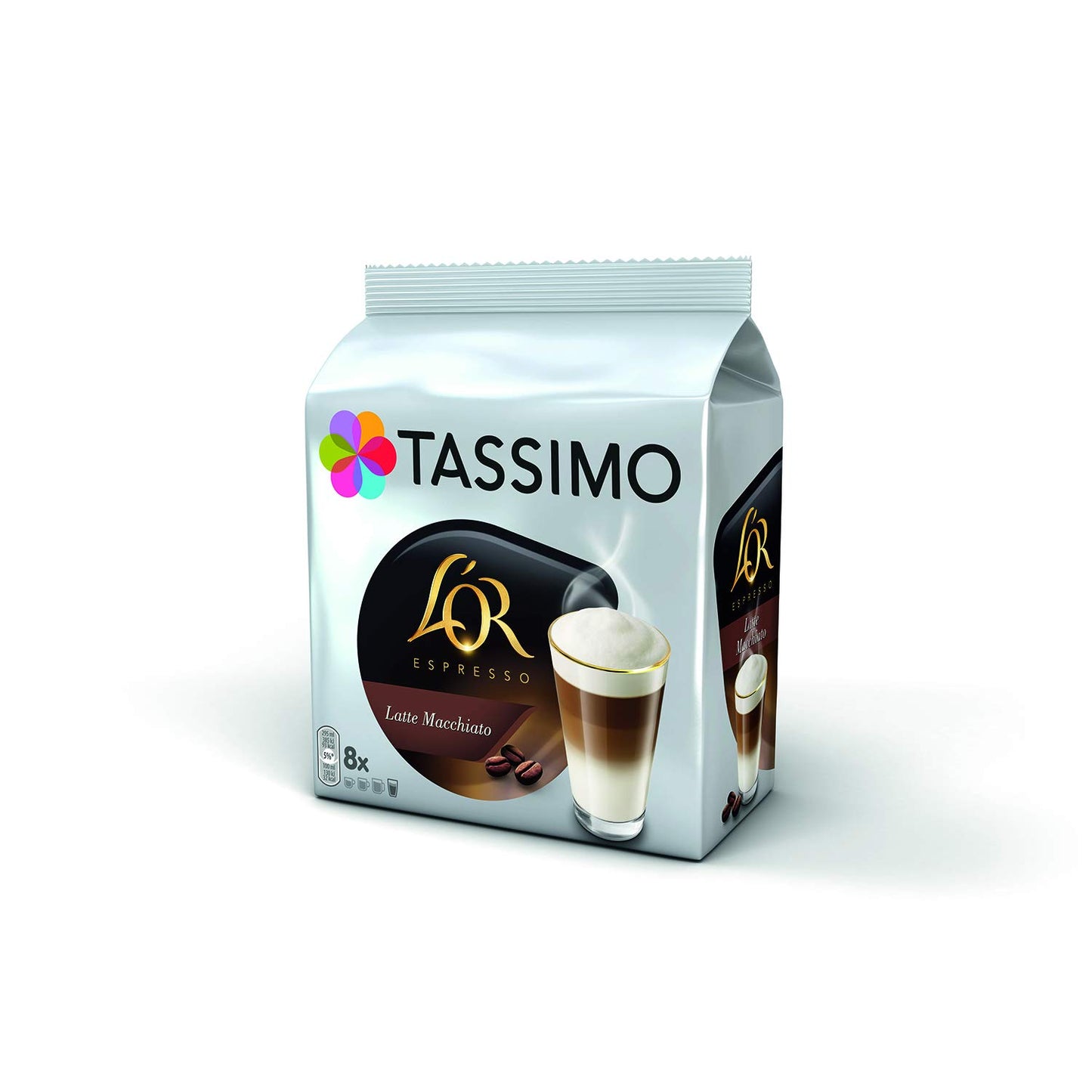 Tassimo 4 Latte Variety Bundle Costa Latte Original + Caramel, Carte Noire Latte Macchiato + Caramel