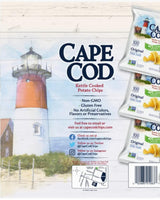 Cape Cod Kettle Cooked Potato Chips, Original, 0.75 oz, 24 ct