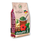 Yerba Mate Chimarrão Portão Fresh and Green Brazilian Tea Erva Mate Compound Chimafit Chimarrão 500g / 19.40oz / 1.2lb. (Pack of 2)