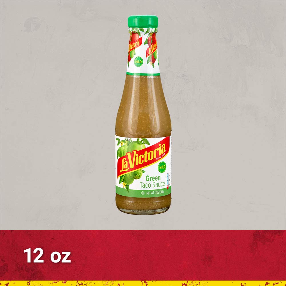 La Victoria Green Taco Sauce Mild, 12 OZ