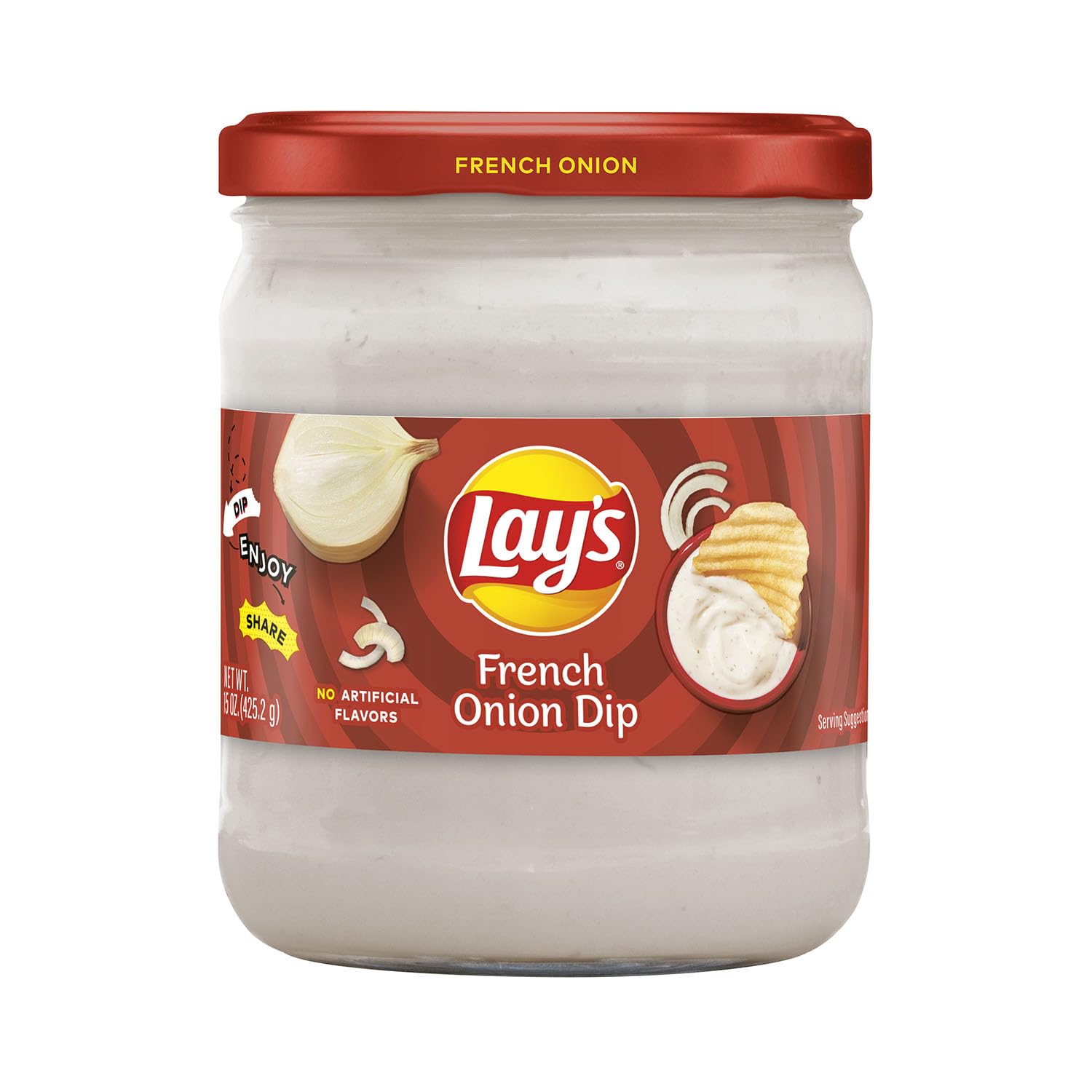 Lay's Dips French Onion, 15 Oz