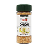 Badia Organic Minced Onion, 2 oz - Dehydrated Onion Flakes for Cooking & Seasoning - Rich, Savory Flavor