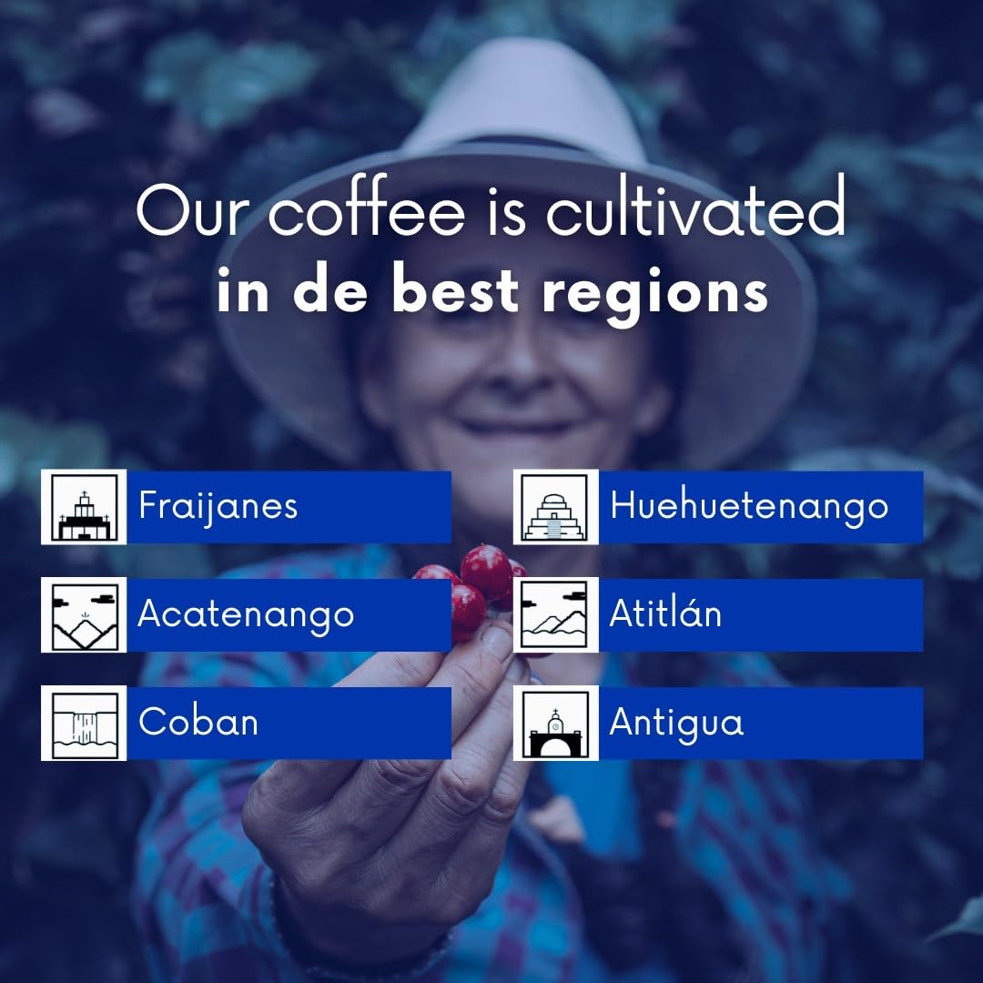 Café Cielo Blend Constellation, The Coffee from Guatemala, 100% Guatemalan Arabica Coffee, Artisanal Cultivation Single Estate Coffee. (Ground