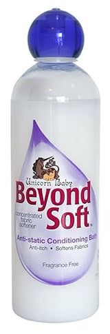 UNICORN BABY BEYOND RINSE. Anti-Static Conditioning for Wool, Knits, Cloth Diaper, Baby Clothing, Yarn, Cashmere, Cotton, Hemp, Heirlooms