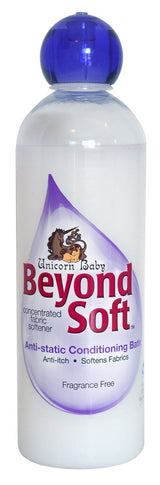 UNICORN BABY BEYOND RINSE. Anti-Static Conditioning for Wool, Knits, Cloth Diaper, Baby Clothing, Yarn, Cashmere, Cotton, Hemp, Heirlooms