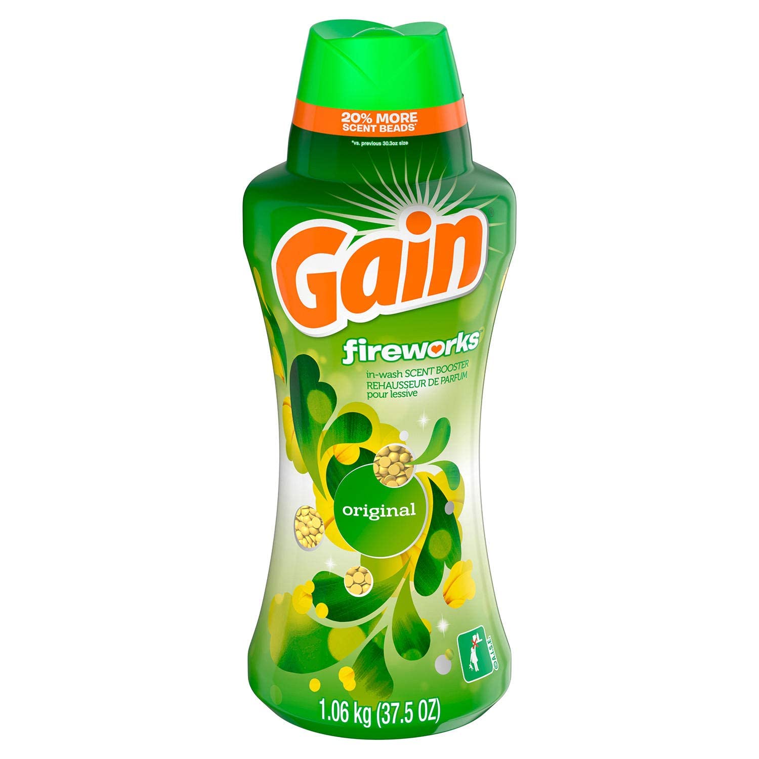 Gain Gain Fireworks in-wash Scent Booster Beads, Original (37.5 Oz.)