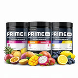 PRIME DRIVE 3 PACK + SHAKER TROPICAL, STRAW MELON, BLUEBERRY LEM.