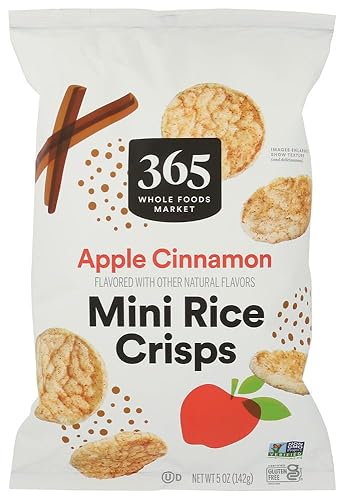 365 By Whole Foods Market Apple Cinnamon Mini Rice Crisp, 5 Ounce