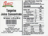 Nature Blessed 100% Pure Tangerine Fruit Juice Concentrate - 4 Quarts (4/32 fl oz bottles), Great for Home Vintners, Home Brewers, Cider, Spirits
