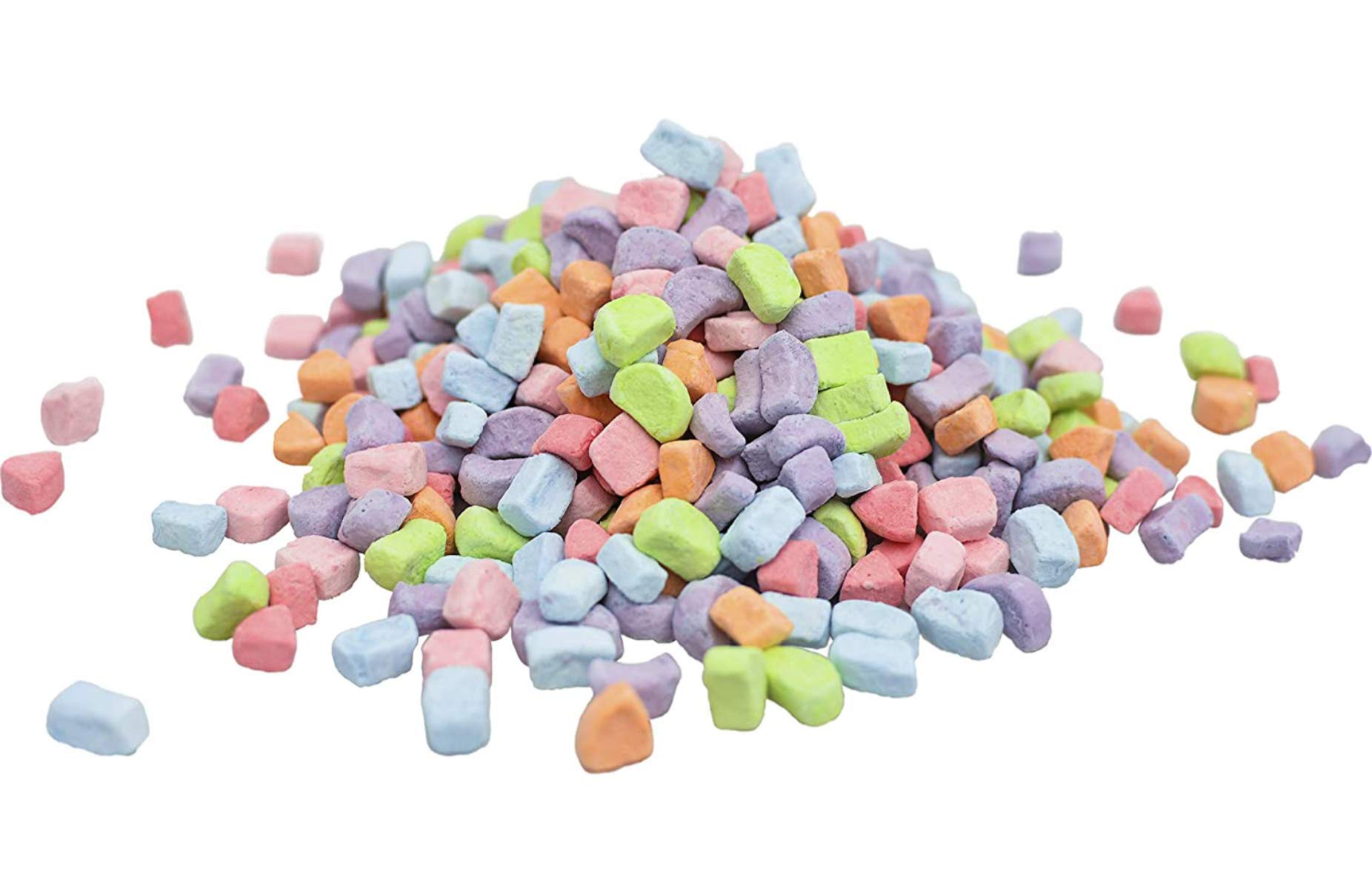By The Cup Assorted Dehydrated Cereal Marshmallow Bits, 3 lb bulk bag