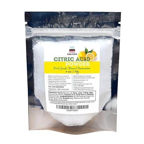 Cake S.O.S Citric Acid Powder 4 oz.
