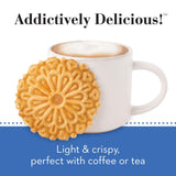 Reko Pizzelle Authentic Italian Style Waffle Cookie, Vanilla, 7 Ounce (Pack of 1)