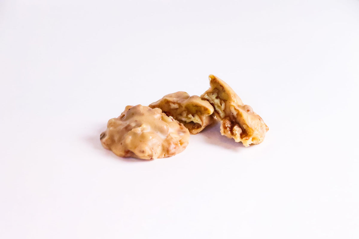Aunt Aggie De's Box of 12 Pralines, 2 oz (Vanilla)