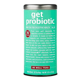 The Republic of Tea Be Well Teas No. 18, Get Probiotic Herbal Tea For Digestive Health, Tin of 36 Tea Bags