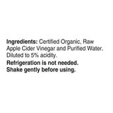 Bragg Organic Raw Apple Cider Vinegar, 128 Ounce (Pack of 4)