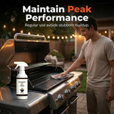 SundownAura Fast-Acting Heavy-Duty Grill Degreaser Spray, 2026 New bbq grill cleaner and degreaser smoky stains degreaser For Outdoor BBQ Cleaner