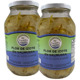 MI TIERRA - Flor de Izote in Brine 32oz - Flor De Izote En Salmuera - Pack of 2
