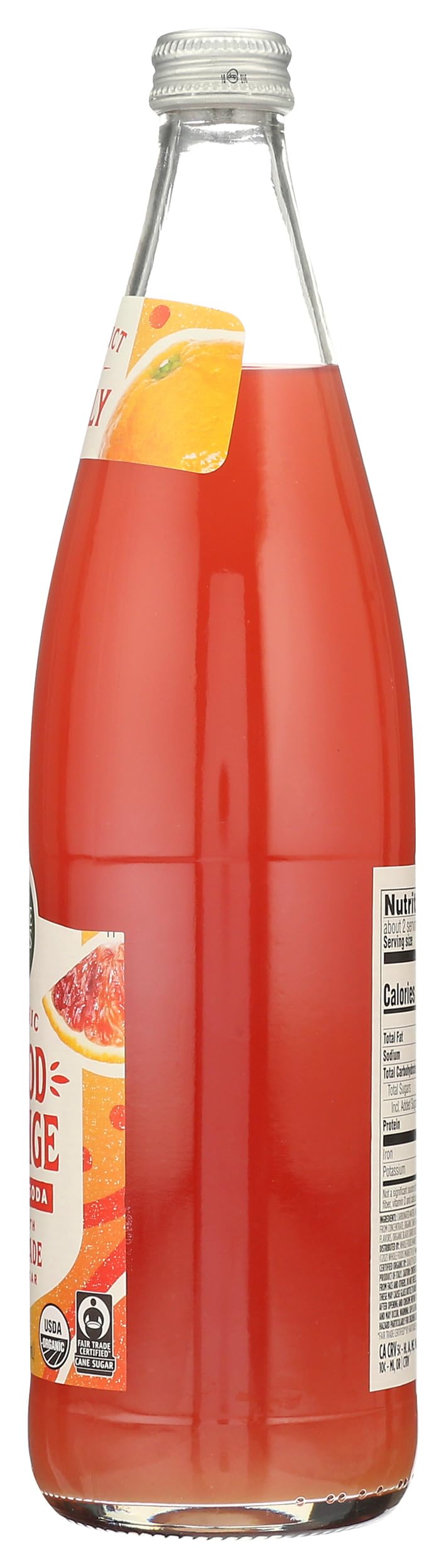 Whole Foods Market Organic Blood Orange Italian Soda, 25.4 Fl Oz