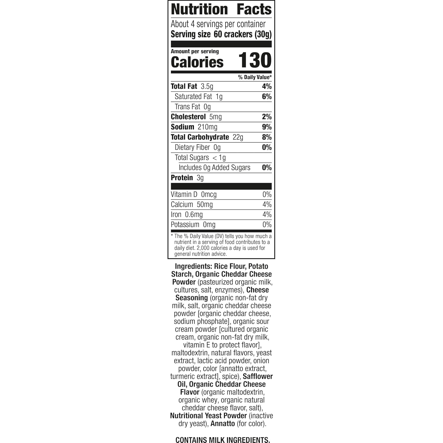 Annie's Gluten Free Cheddar Crackers, Original, Made with Real Cheese, 4 oz